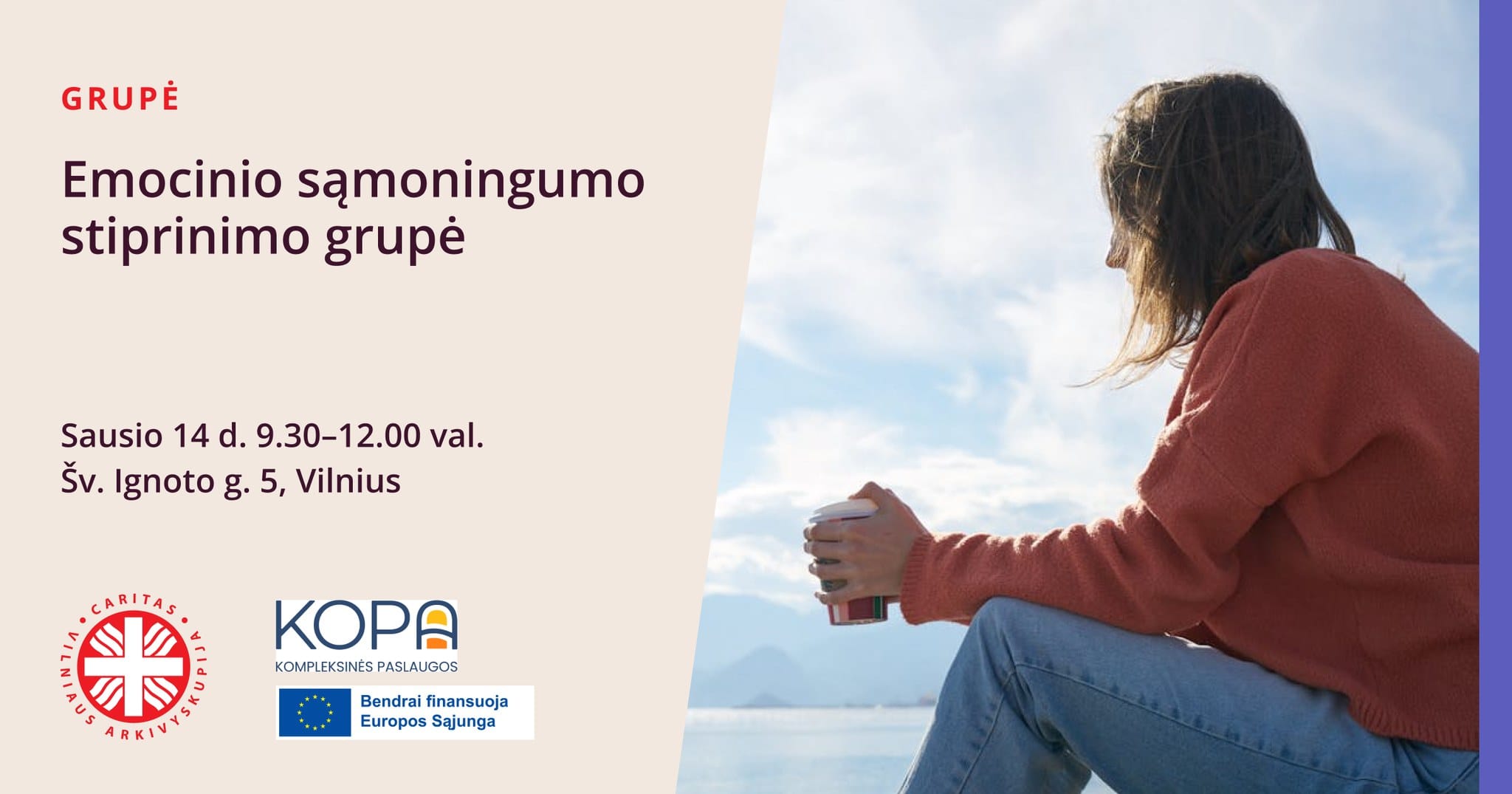 Emocinio sąmoningumo stiprinimo grupė