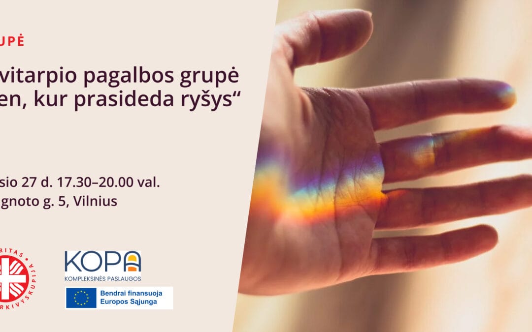 Savitarpio pagalbos grupė „Ten, kur prasideda ryšys” 2026-01-27