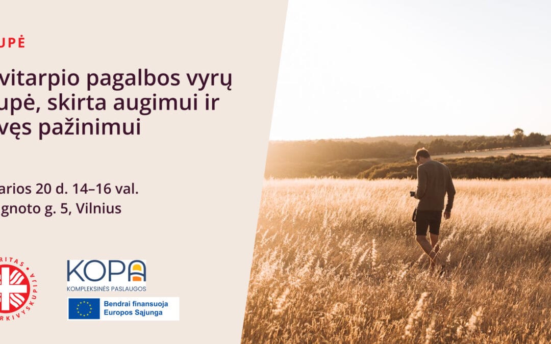 Savitarpio pagalbos vyrų grupė, skirta augimui ir savęs pažinimui