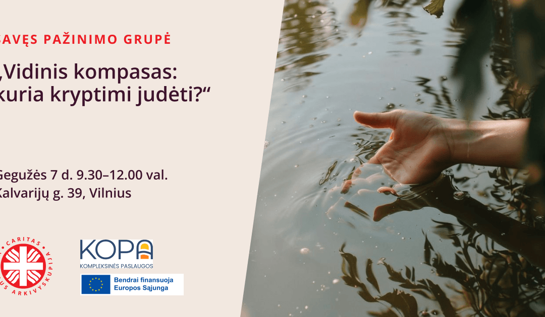 Savęs pažinimo grupė „Vidinis kompasas: kuria kryptimi judėti?“