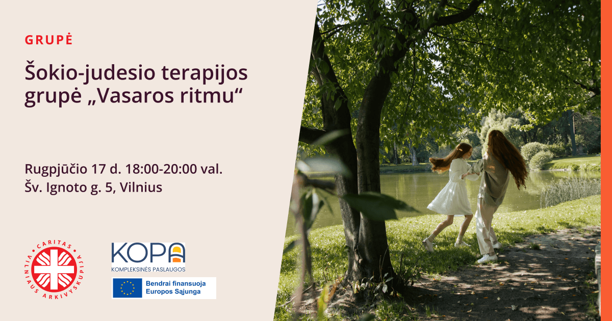 Šokio-judesio terapijos grupė „Vasaros ritmu“