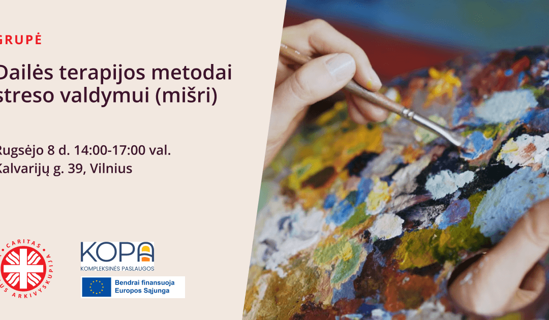 Dailės terapijos metodai komunikacijos/bendradarbiavimo įgūdžiams gerinti (mišri)