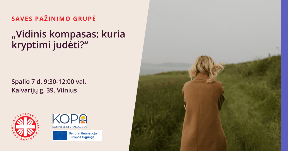 Savęs pažinimo grupė „Vidinis kompasas: kuria kryptimi judėti?“