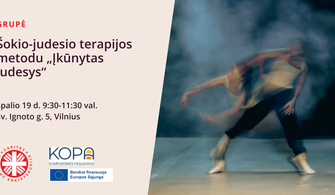 Grupė šokio-judesio terapijos metodu „Įkūnytas judesys“